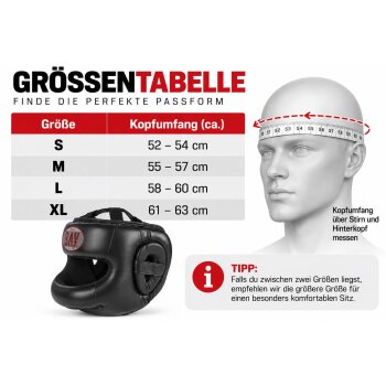 ANGEBOT des Monats - Kopfschutz Sparring Training mit Nasenschutz Junior