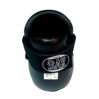 Superkick Fußschutz Kickboxen schwarz S