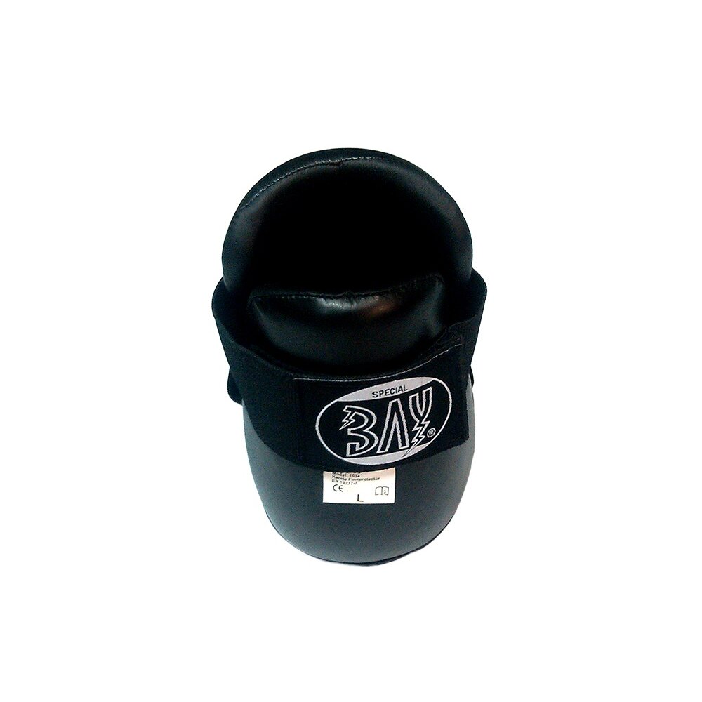 Superkick Fußschutz Kickboxen schwarz S