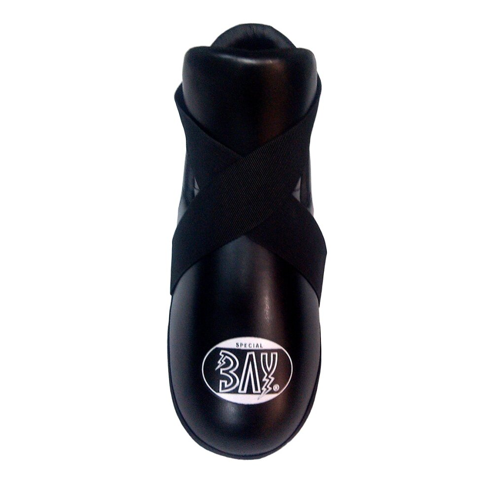 Superkick Fußschutz Kickboxen schwarz S