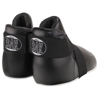 Superkick Fußschutz Kickboxen schwarz L