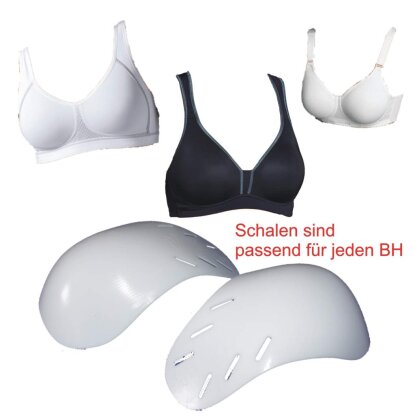 Schalen Quickly Inserted für Fix Brustschutz Soft Damen