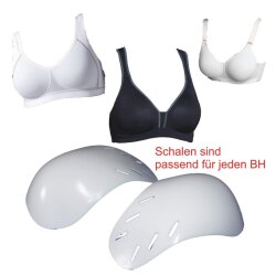 Schalen Quickly Inserted für Fix Brustschutz Soft Damen XS