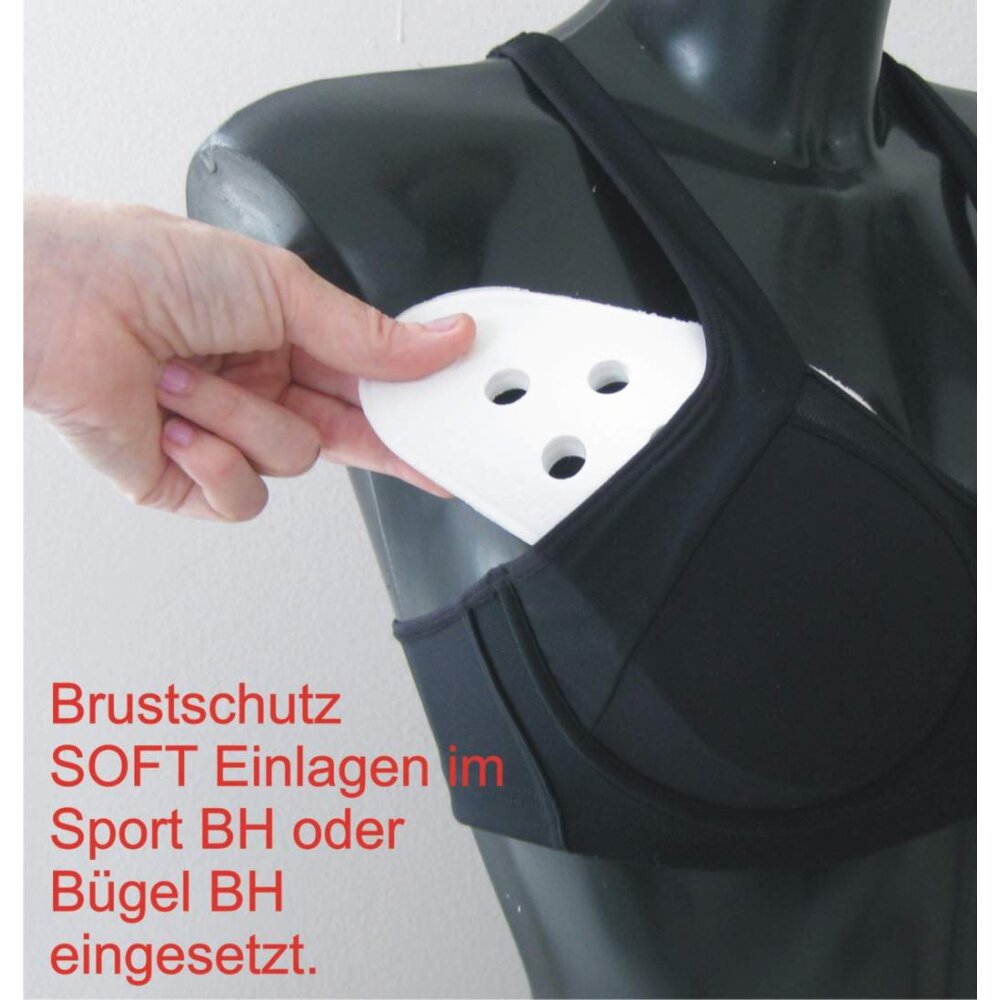 Schalen Quickly Inserted für Fix Brustschutz Soft Damen XS