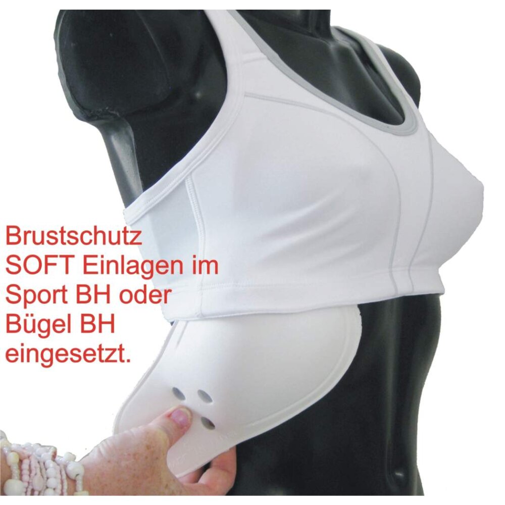 Schalen Quickly Inserted f&uuml;r Fix Brustschutz Soft Damen S