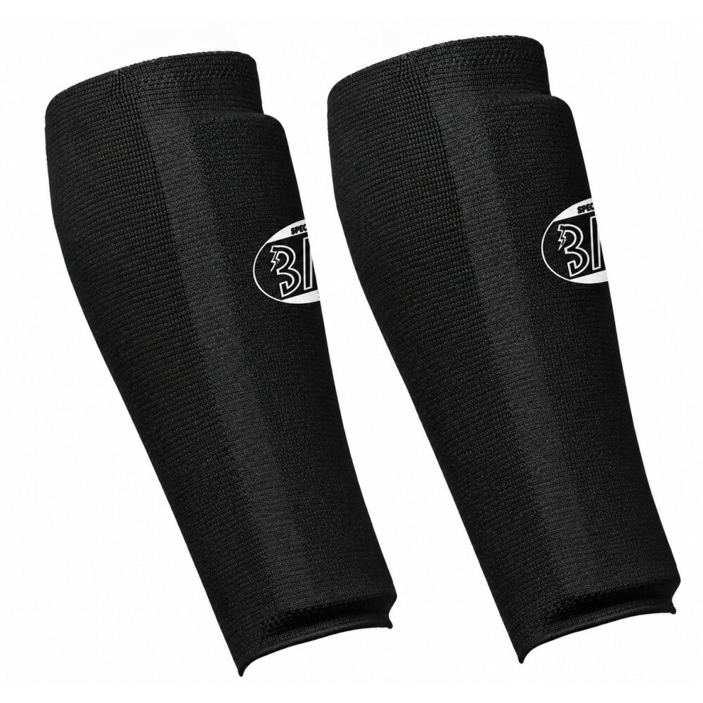 20 Jahre Jubel Rabatt - Schienbeinschutz simple Baumwolle schwarz XS - XL