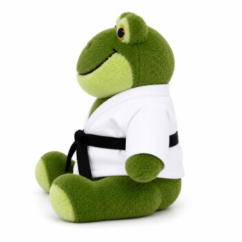 Frosch Greengo Teddy Plüschtier Karate Taekwondo...