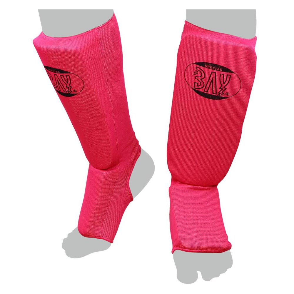 Spann-Schienbeinschutz MT Cotton Baumwolle pink rosa XXS - L