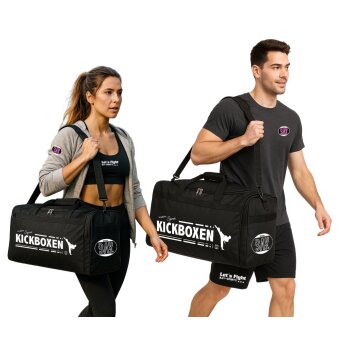 20 Jahre Jubel Rabatt - Sporttasche Kickboxen mein Sport schwarz 70 cm