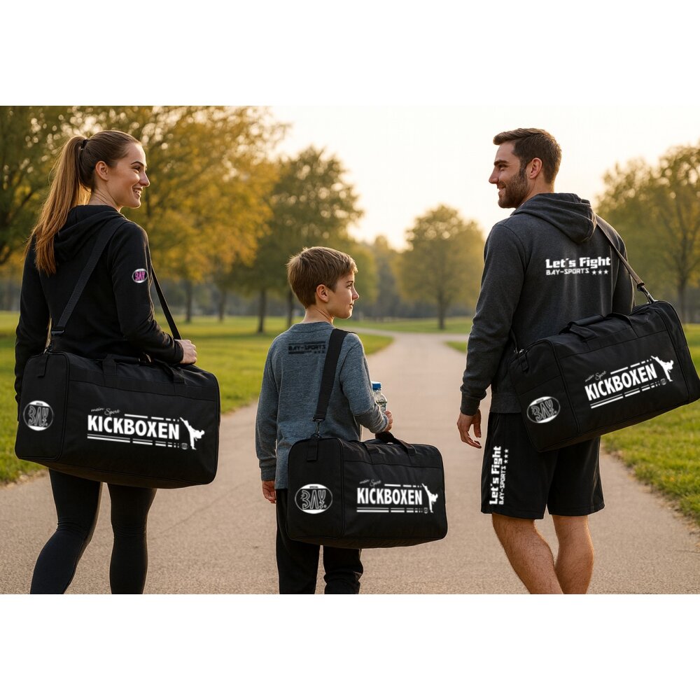 20 Jahre Jubel Rabatt - Sporttasche Kickboxen mein Sport schwarz 70 cm