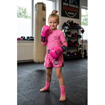 Future Boxhandschuhe pink/schwarz  6 - 10 Unzen
