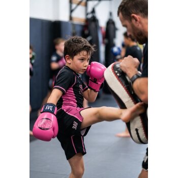 Future Boxhandschuhe pink/schwarz 6 Unzen