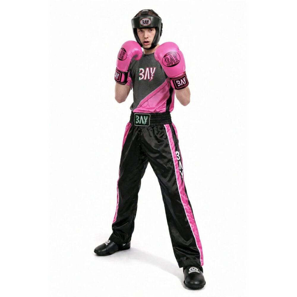 Future Boxhandschuhe pink/schwarz 6 Unzen