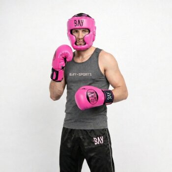 Future Boxhandschuhe pink/schwarz 8 Unzen
