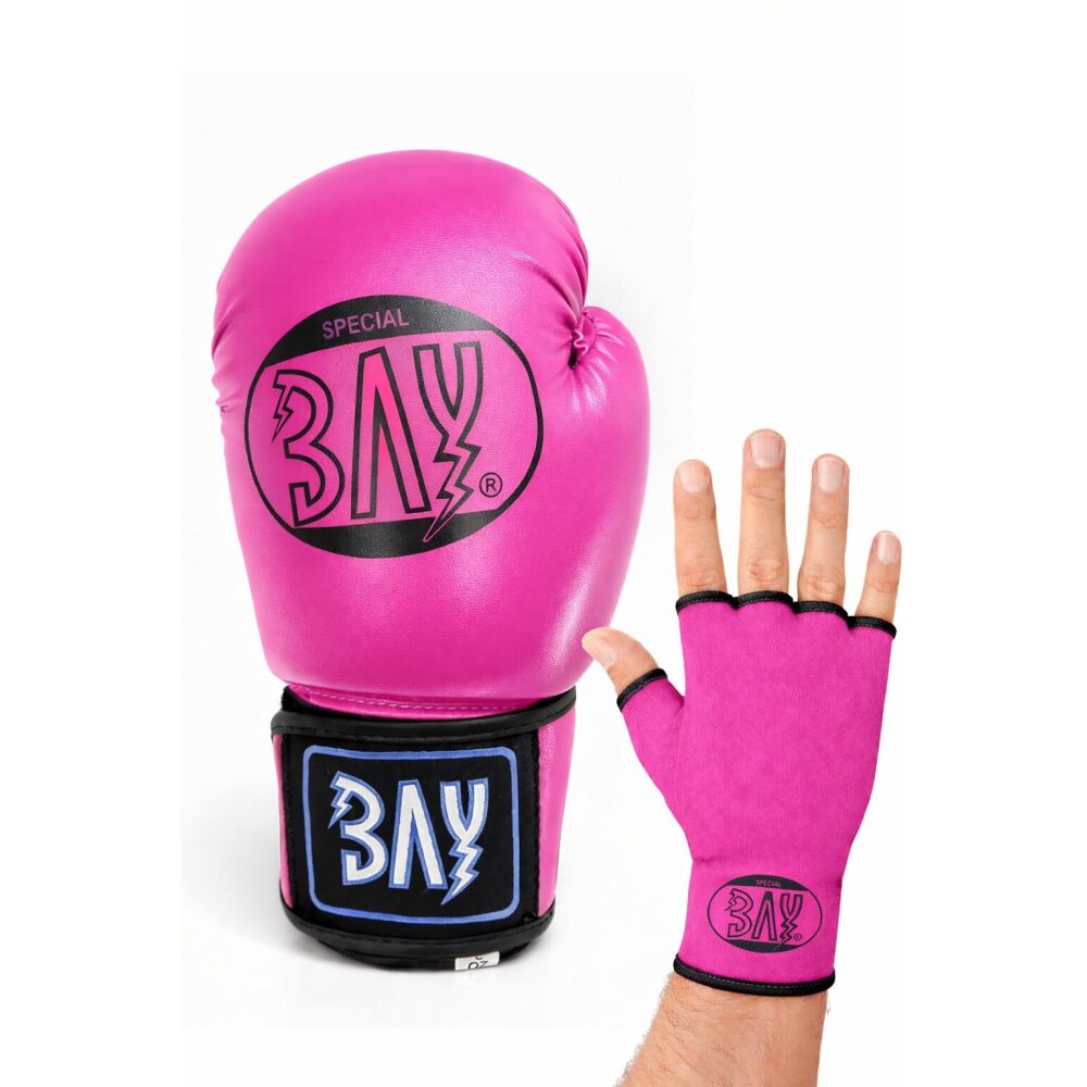 Future Boxhandschuhe pink/schwarz 8 Unzen