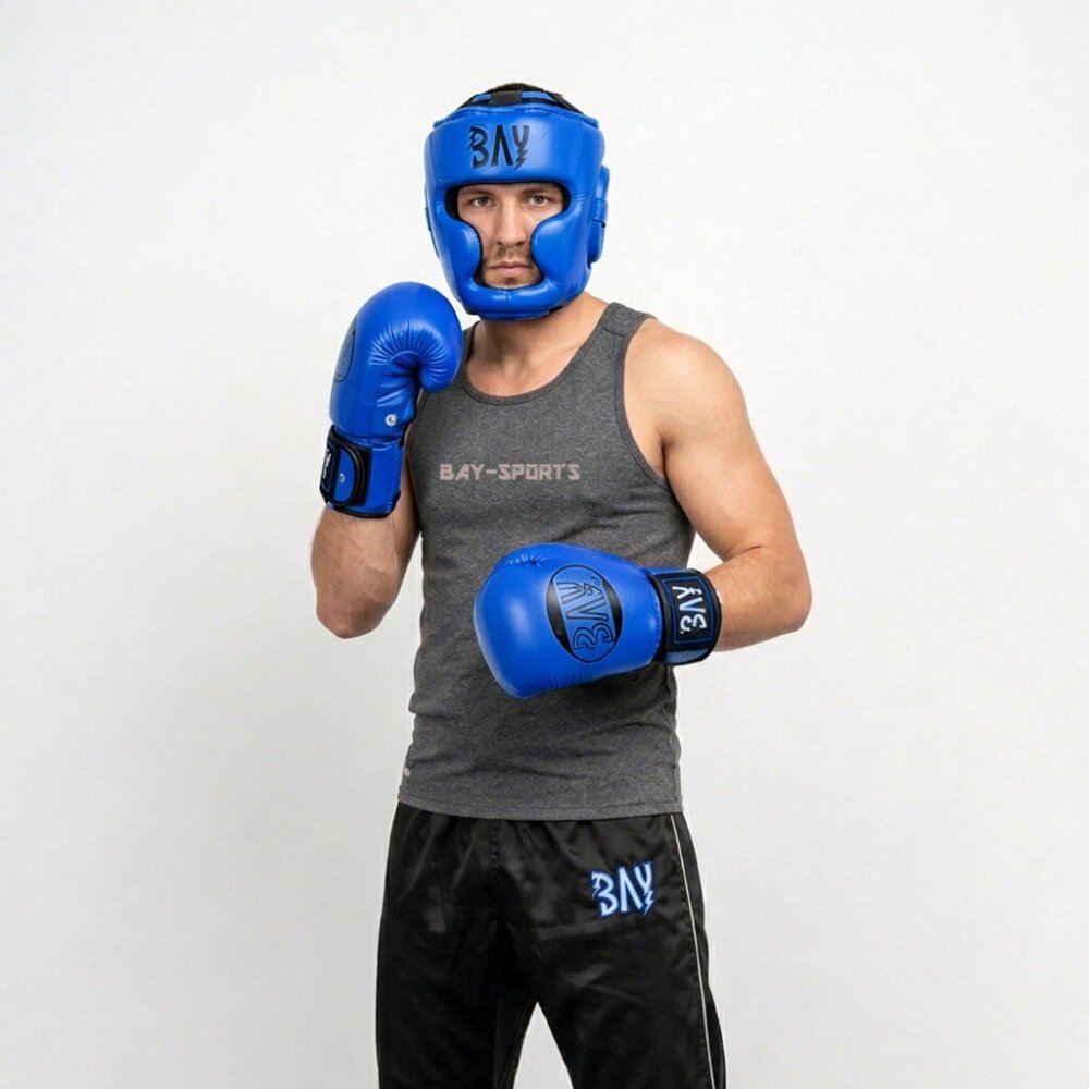 Future Boxhandschuhe blau 8, 10 Unzen