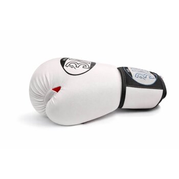 Future Boxhandschuhe weiß / rot, 8, 10 Unzen