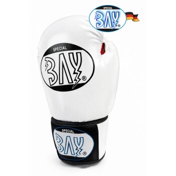 Future Boxhandschuhe weiß / rot, 8, 10 Unzen