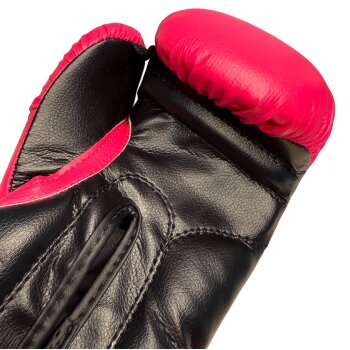 Girl Power Kinder Boxhandschuhe Totenkopf pink/schwarz 8 Unzen