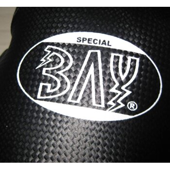 Fresh Mesh Boxhandschuhe schwarz/blau 12 Unzen