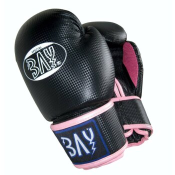 Fresh Mesh Boxhandschuhe schwarz/pink 12 Unzen