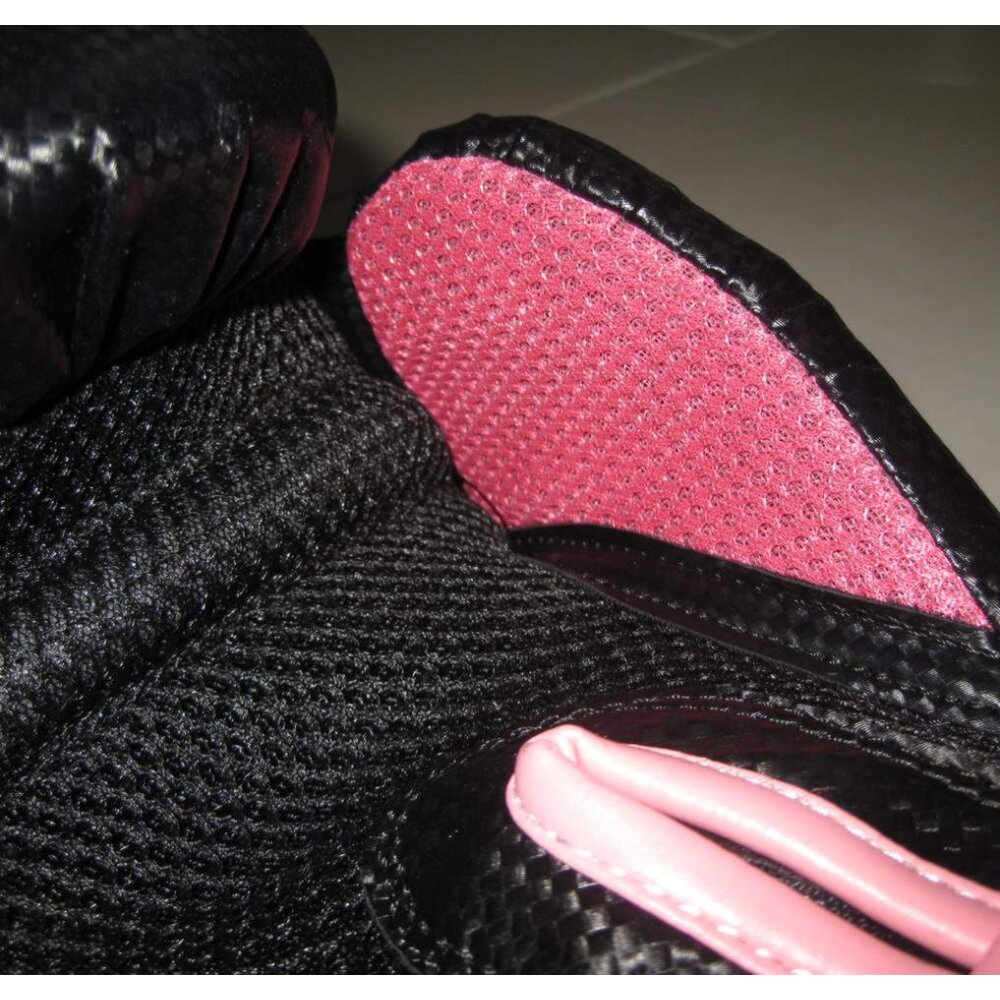 Fresh Mesh Boxhandschuhe schwarz/pink 12 Unzen