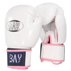 Fresh Mesh Boxhandschuhe weiß/pink 8 Unzen