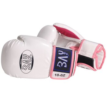 Fresh Mesh Boxhandschuhe weiß/pink 8 Unzen