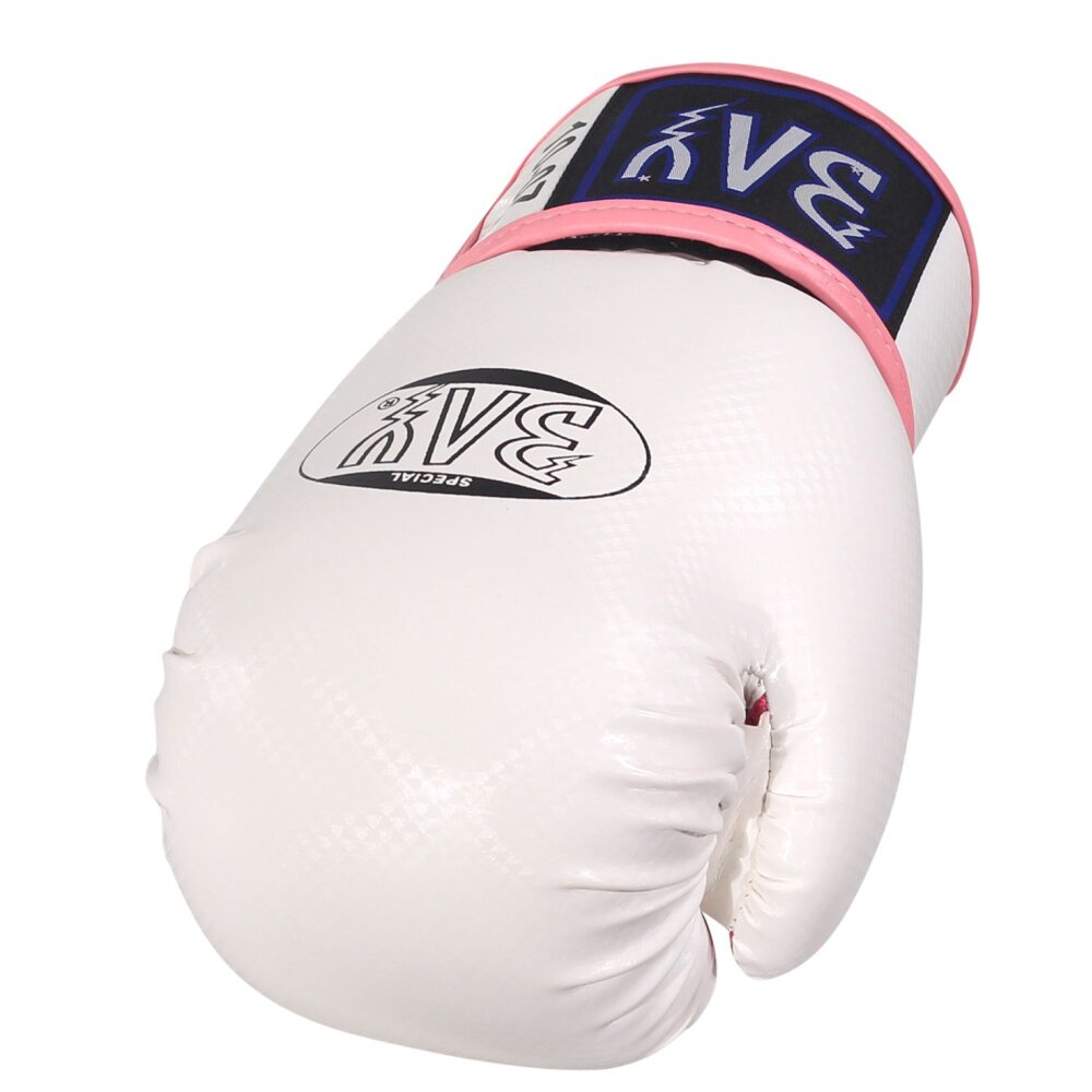 Fresh Mesh Boxhandschuhe weiß/pink 8 Unzen