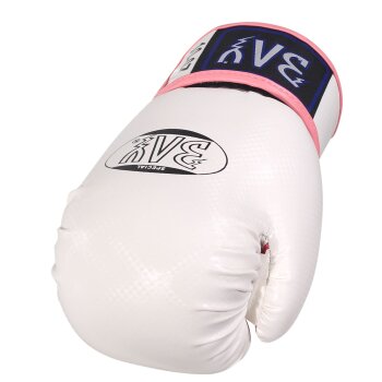 Fresh Mesh Boxhandschuhe weiß/pink 10 Unzen