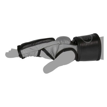 Full Guard MMA Handschuhe Krav Maga schwarz grau XXS