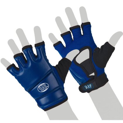 Sandsackhandschuhe Touch Elastisch blau XS