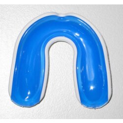 Zahnschutz Pro Line Gel 2 Stufig - weiss/blau Kinder