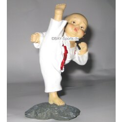Karate Budo Figur mit Karateanzug