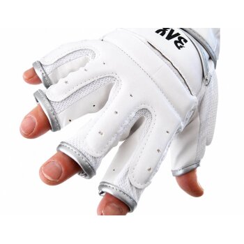 Fit Sandsackhandschuhe weiß/grau XS