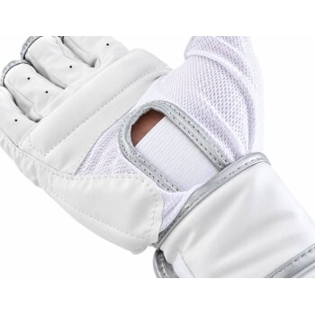 Fit Sandsackhandschuhe weiß/grau S