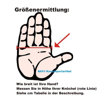 Fit Sandsackhandschuhe weiß/grau S