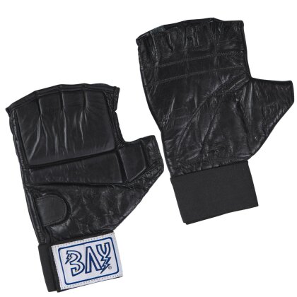 GEL Tech Leder Sandsackhandschuhe schwarz S - XL