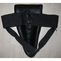 Tiefschutz Twin Herren Leder PU schwarz S