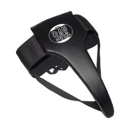Tiefschutz PU Damen M&auml;dchen schwarz XL