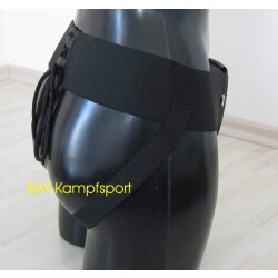 Tiefschutz PU Damen M&auml;dchen schwarz XL