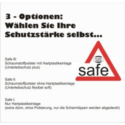 Tiefschutz 3-option Soft Damen M&auml;dchen wei&szlig;  L
