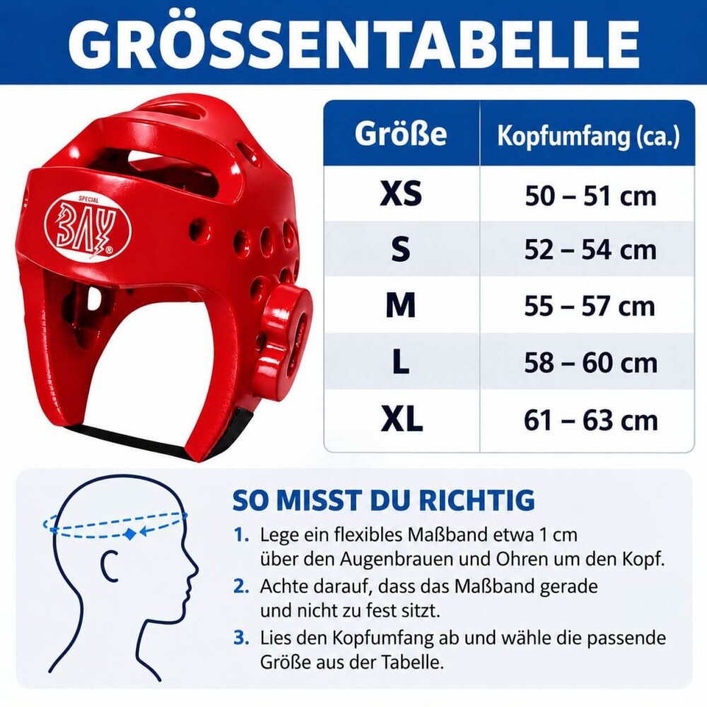 Kopfschutz KLS Lack PU Tauchlackiert ROT L