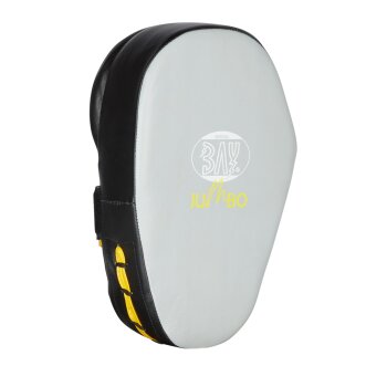Neue Auflage Jumbo Line - Leder Handpratzen sch/grau/gelb Paar