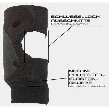 Deuser TRACE Knieschützer (Paar) XL