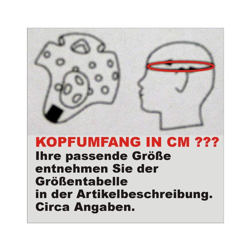 Kopfschutz KLS Lack PU wei&szlig;  XXL