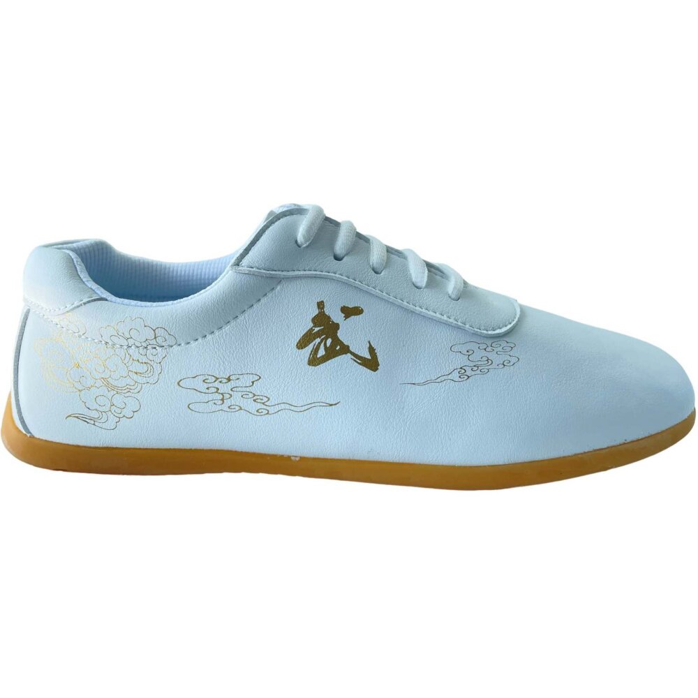 Kampfsportschuhe WU aus Leder weiß 43