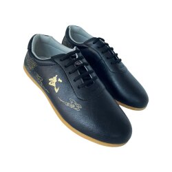 Kampfsportschuhe WU aus Leder schwarz 41