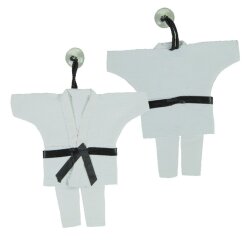 Mini ADI Karate Anzug 17x16,5 cm Jacke, Budog&uuml;rtel...
