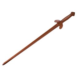 Tai Chi Schwert aus Holz 96 cm Roteiche glatt